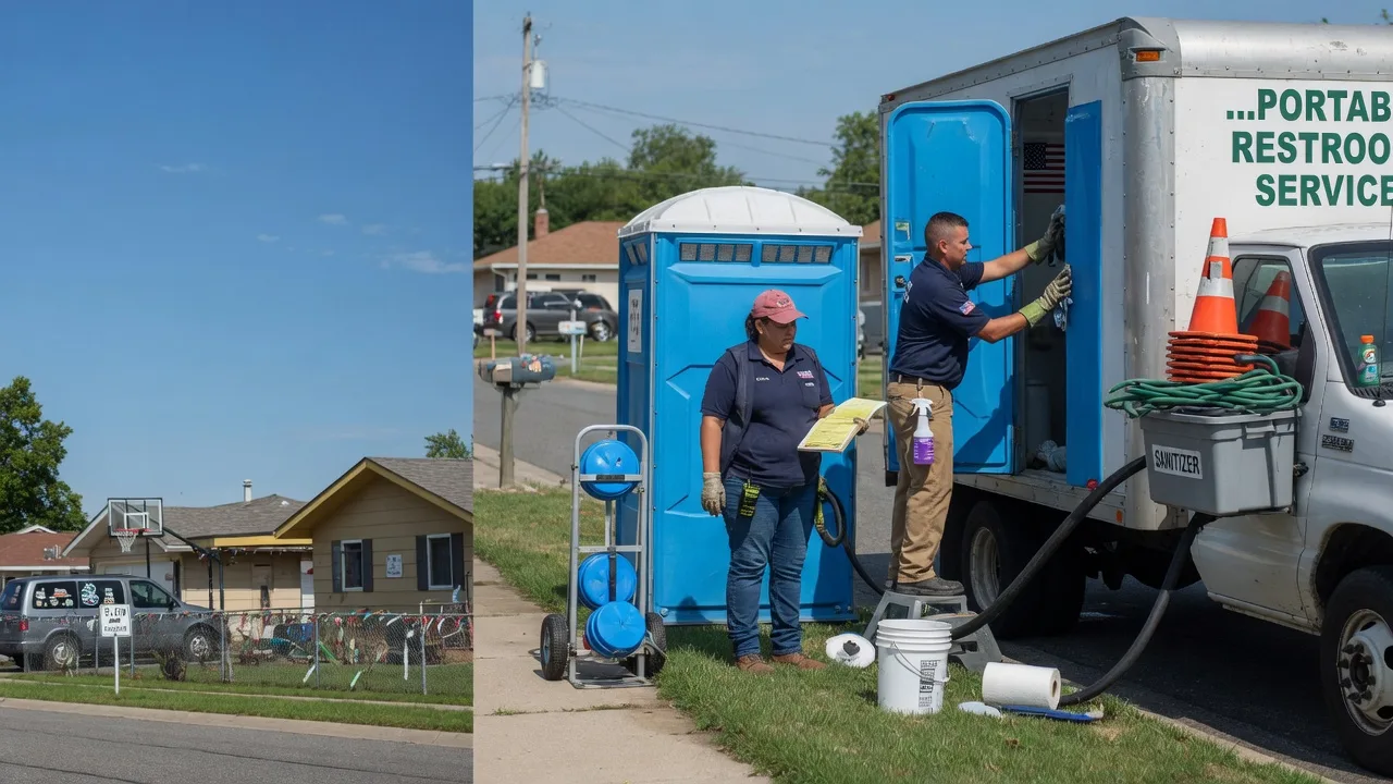 Portable Toilet Rental in Fort Blackmore, VA near me